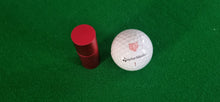 Load image into Gallery viewer, New Golf Ball Stamp Marker + Refill Ink Gift Set - Tiger - Red