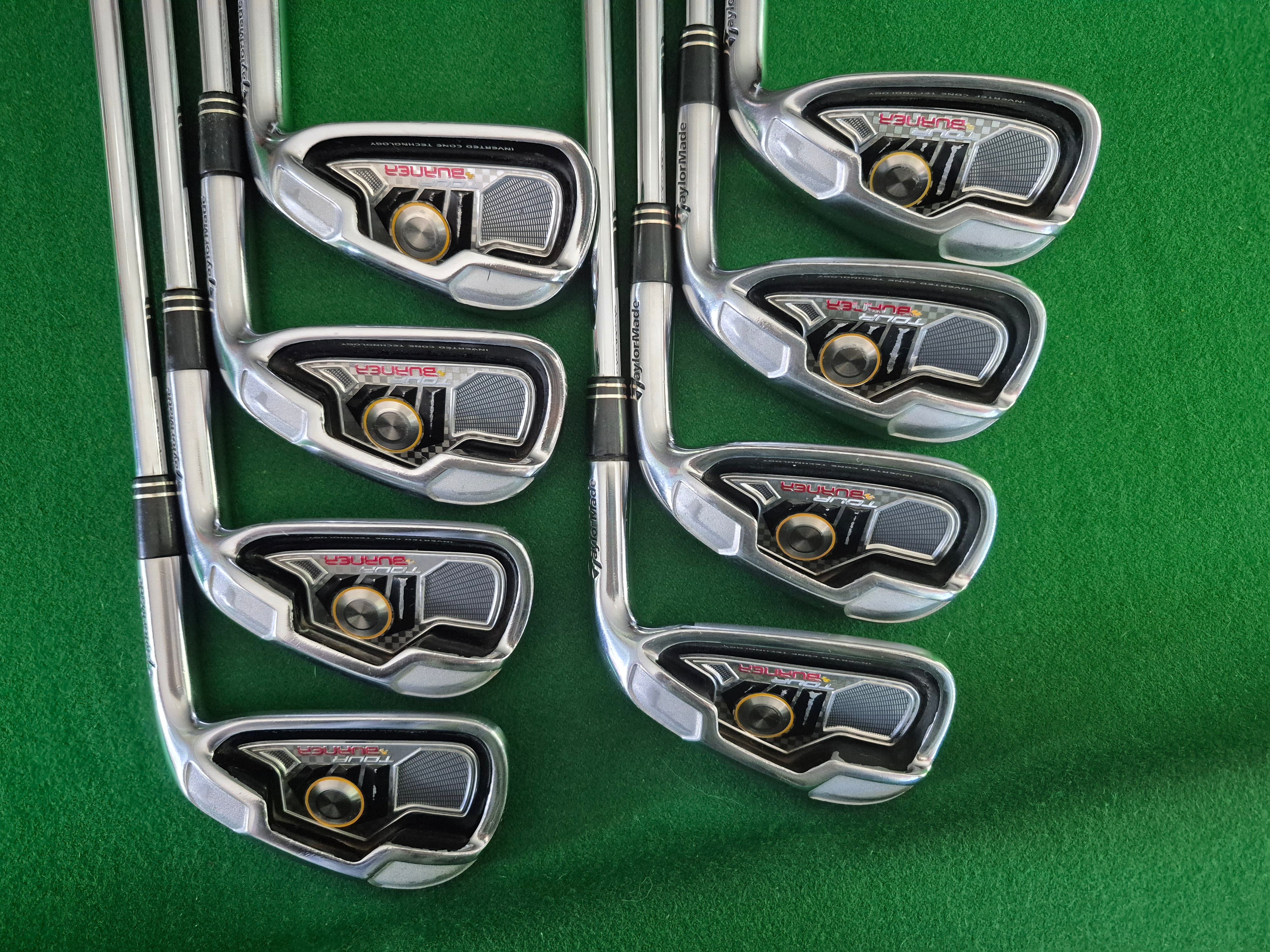 TaylorMade Tour Burner Irons 3 - PW Stiff – Golfers Market