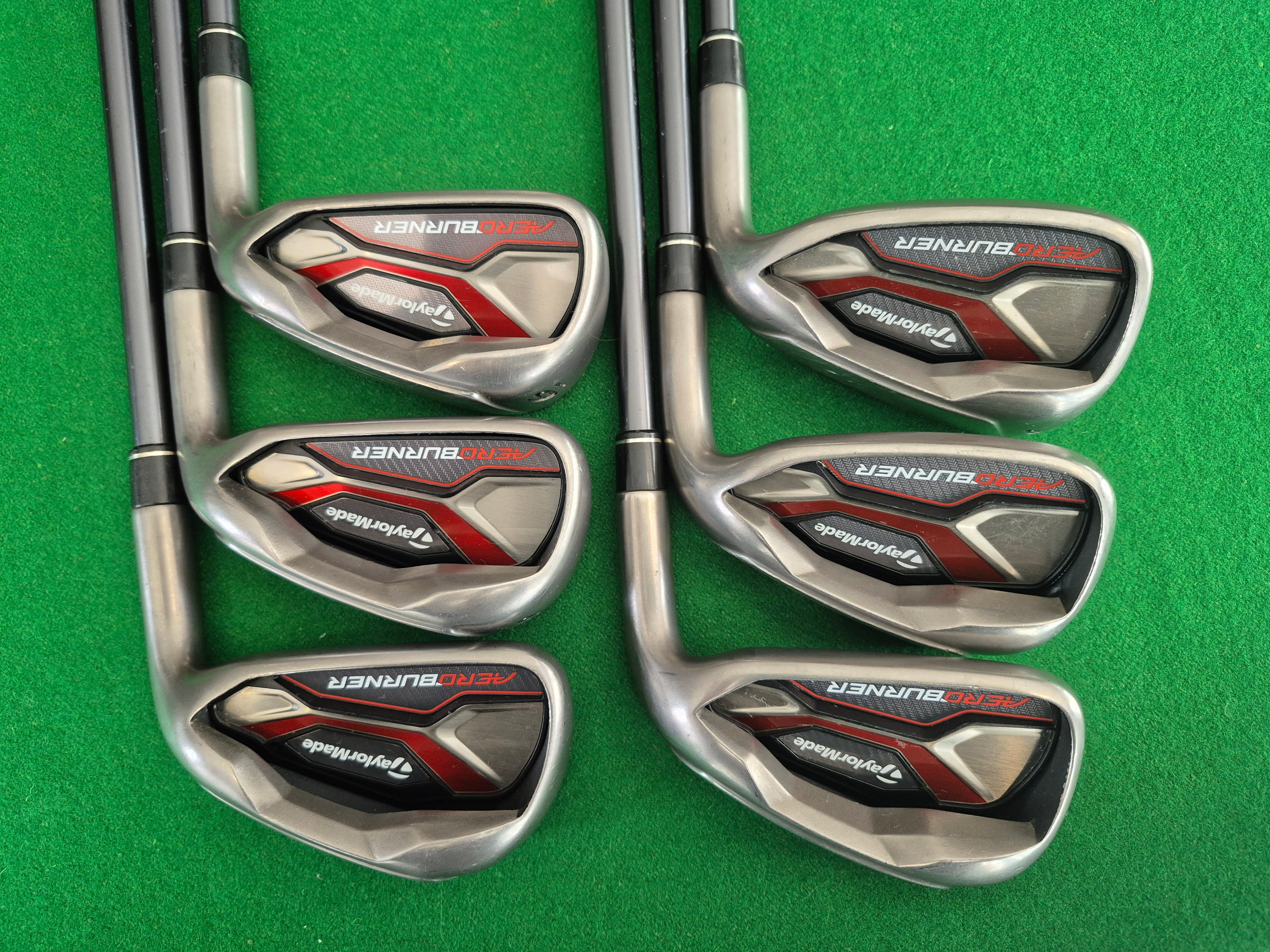 クラブ TaylorMade AERO BURNER 5W TaylorMade AeroBurner Irons 4 - PW (no 8 iron) Regular – Golfers