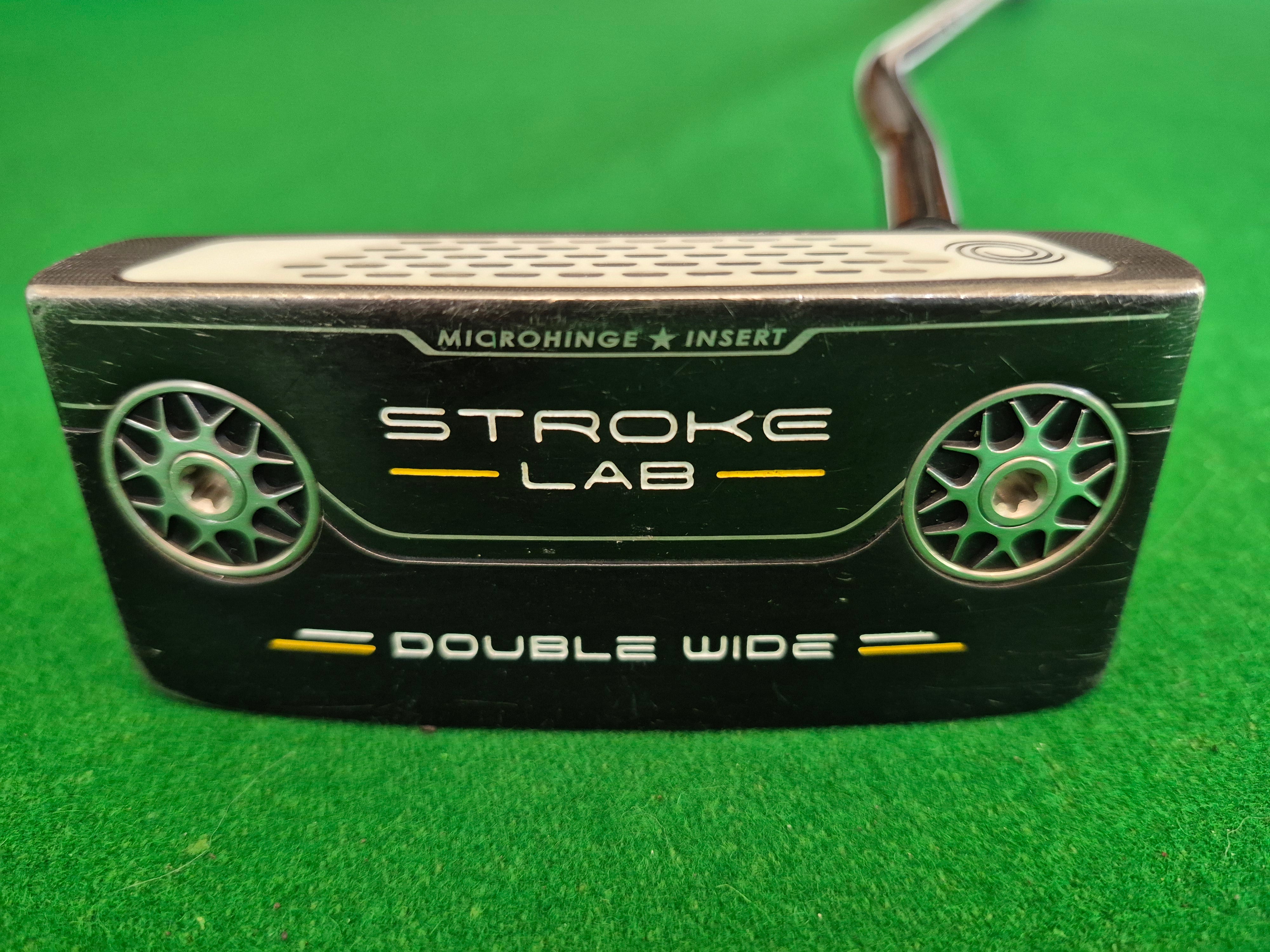 ＯＤＹＳＳＥＹ　ＳＴＲＯＫＥ　ＬＡＢ　＃３４ Odyssey Stroke Lab Double Wide Putter 34