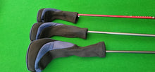 Load image into Gallery viewer, Golf Club Head Cover Set for Driver & Fairway Woods/Hybrids - Set of 3 - New