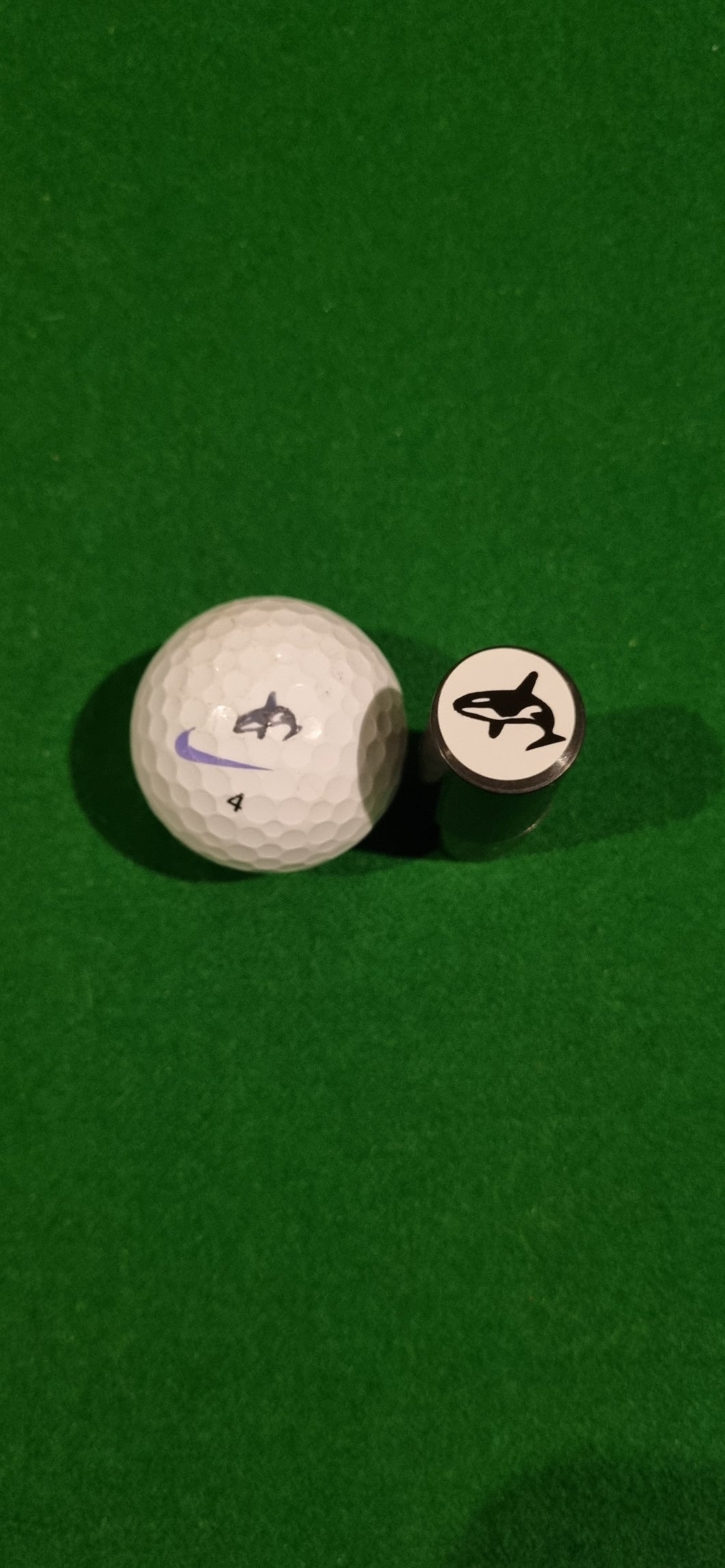 Golf Ball Stamp Marker - Shark - New