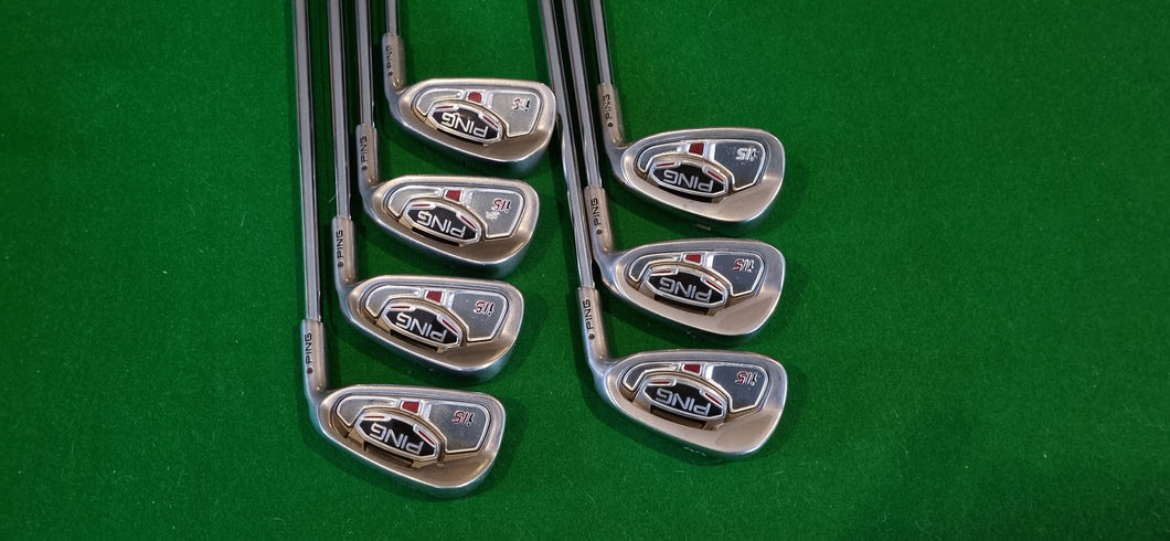 Ping i15 Irons 4 - PW Black Dot Stiff