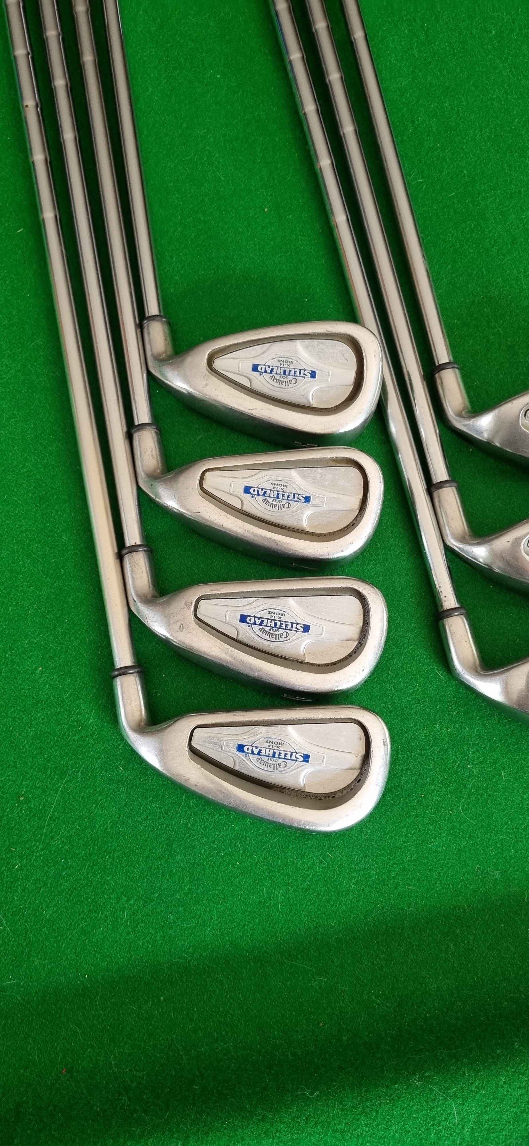 Callaway Steelhead X-14 Irons 5 - SW Stiff – Golfers Market