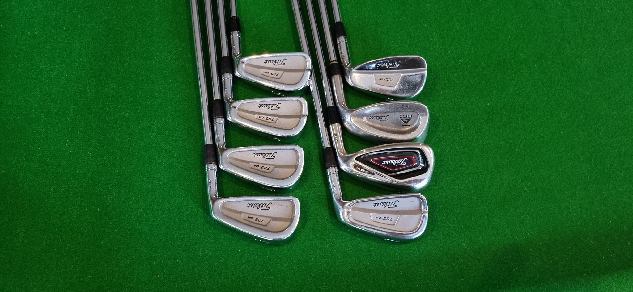 Titleist 735 CM Irons 3 - PW Stiff – Golfers Market