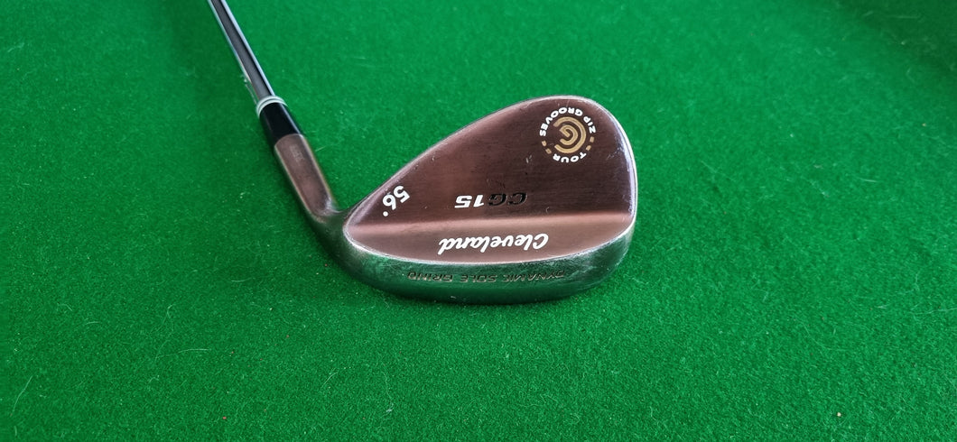 Cleveland CG15 cale sable nacré noir 56° 56/14 cale flex acier HR 35,5 Cleveland CG15 cale sable nacré noir 56° 56/14 cale flex acier HR 35,5