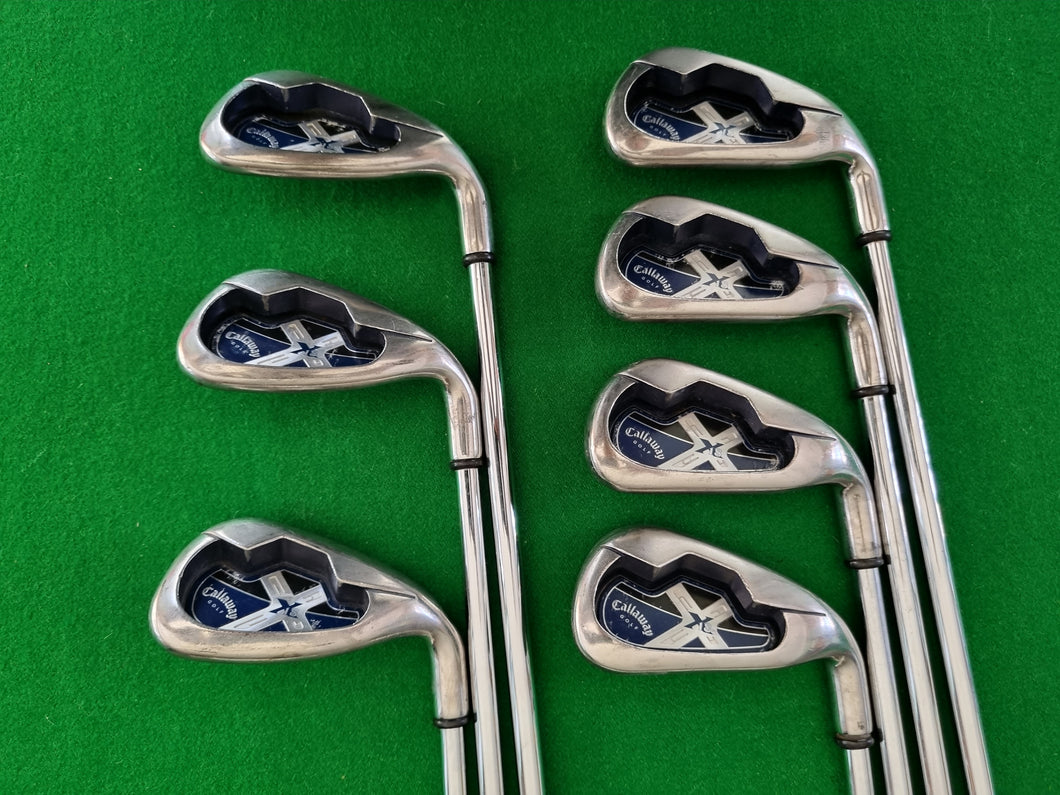 Callaway X18 Irons 4 - PW Uniflex