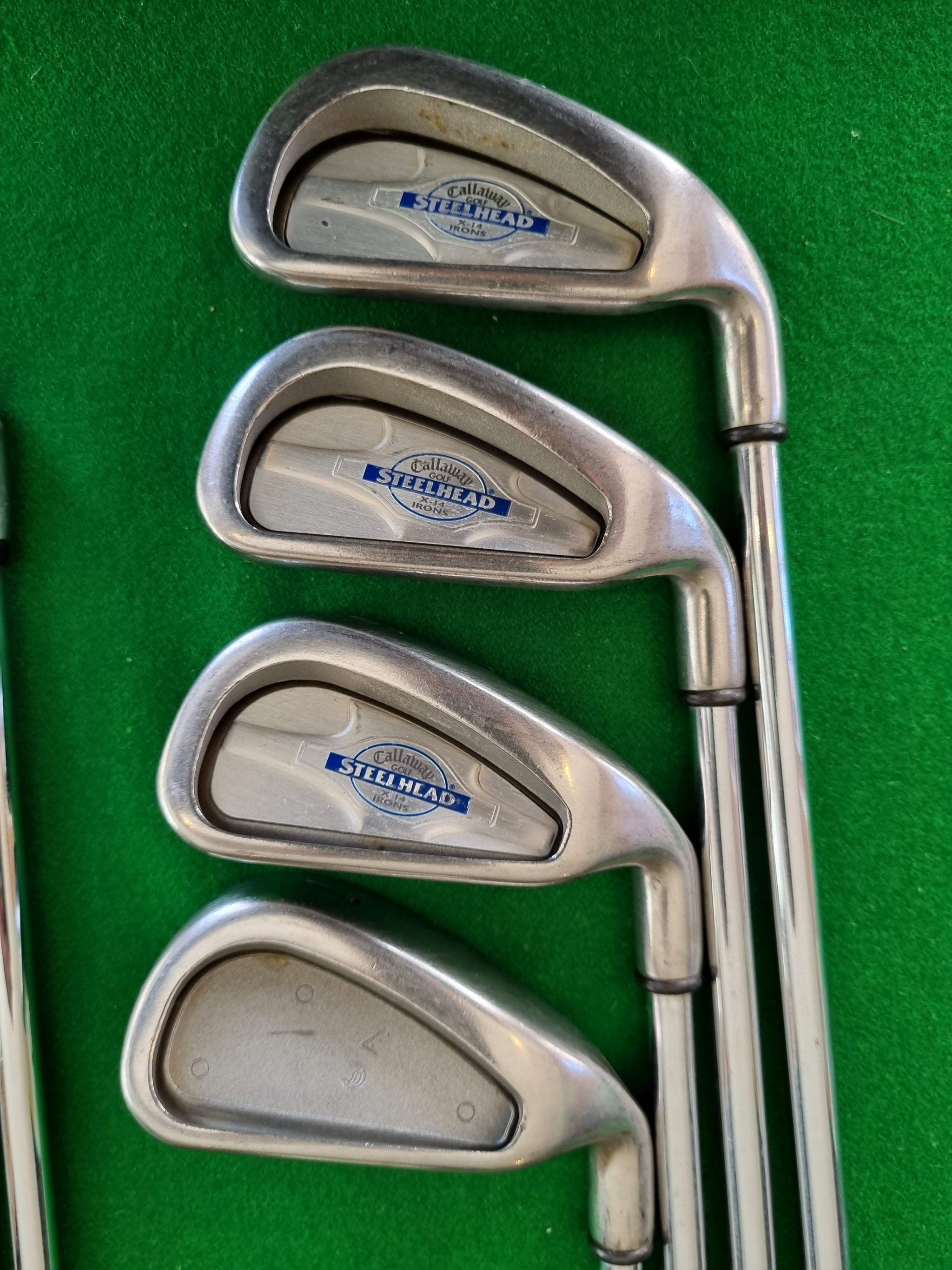 Callaway X-14 Steelhead Irons 4 - PW Regular – Golfers Market