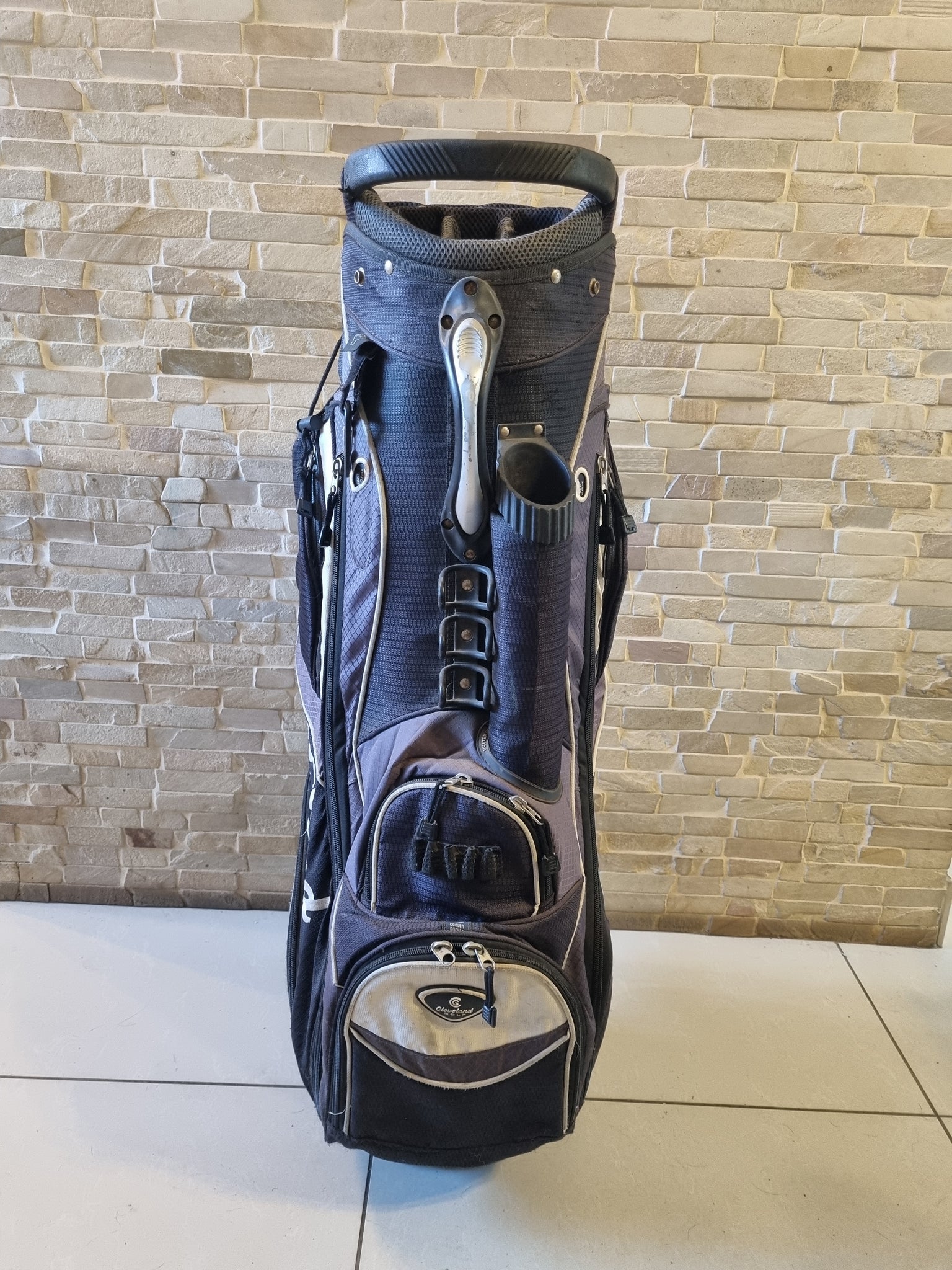 cleveland golf bag rain cover Cleveland Golf Cart Bag 14-Way Divider with Rain Cover – Golfers Market