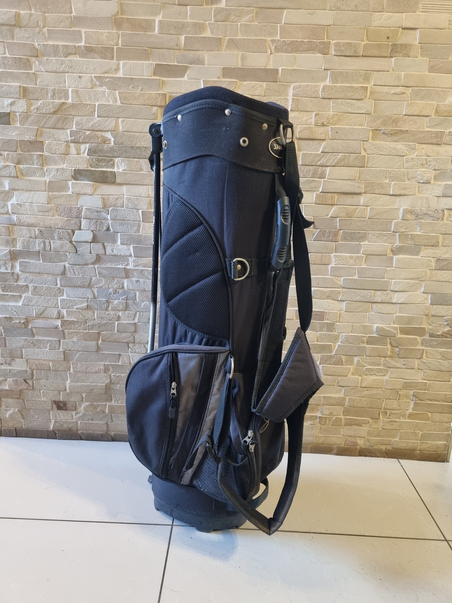 Spalding Golf Carry Stand Bag with Rain Cover