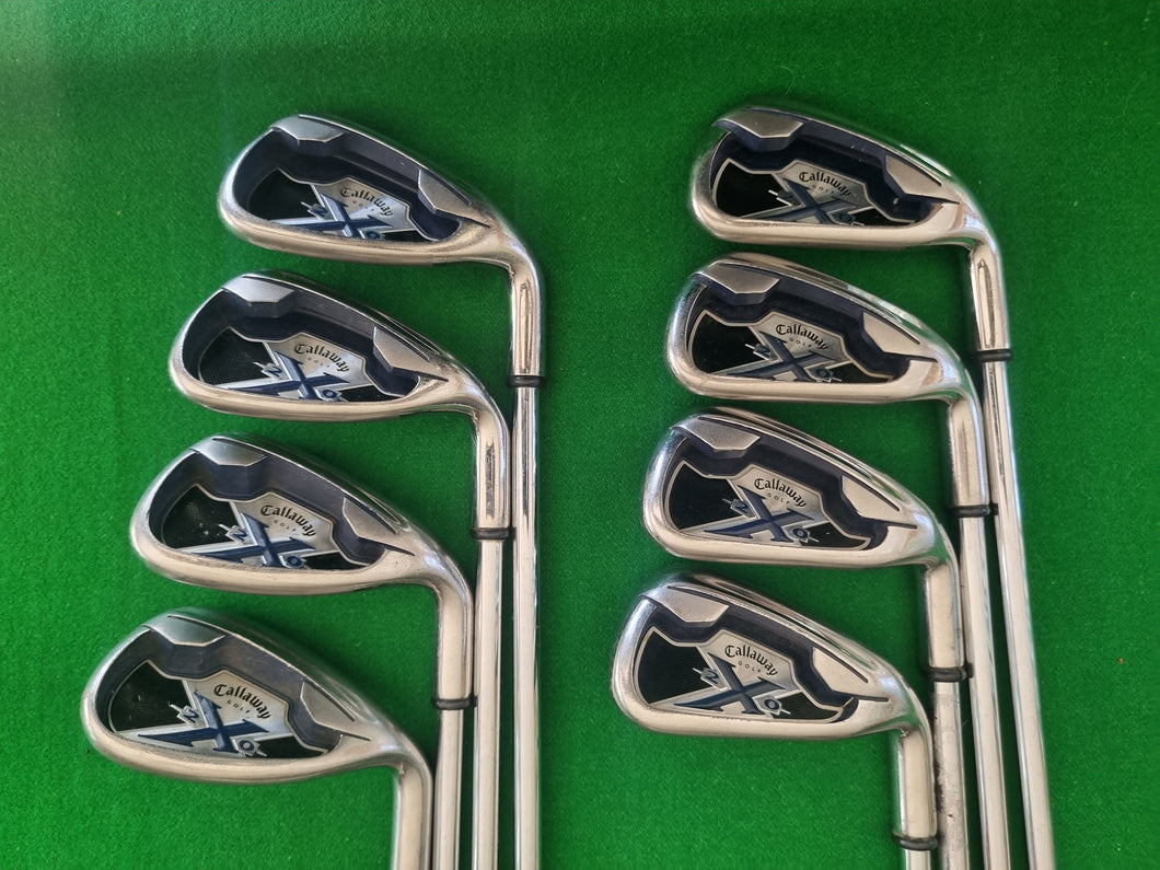 Callaway X20 Irons 4 - SW Uniflex