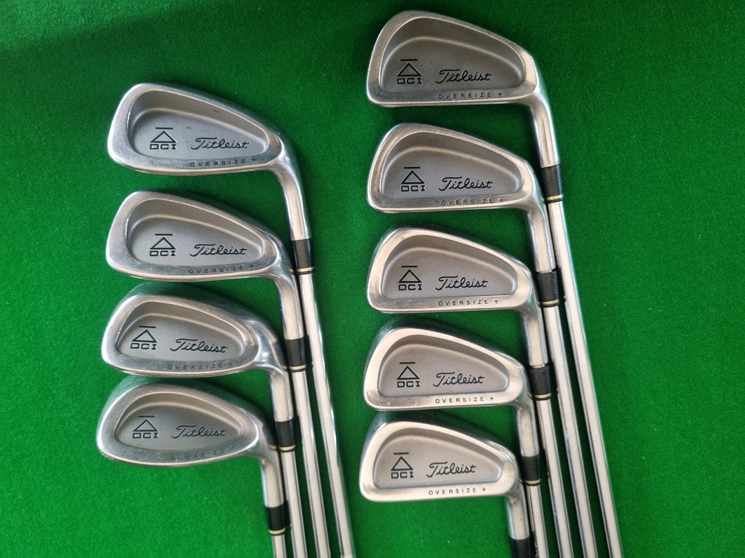 Titleist DCI Oversize+ Irons 3 - SW Stiff