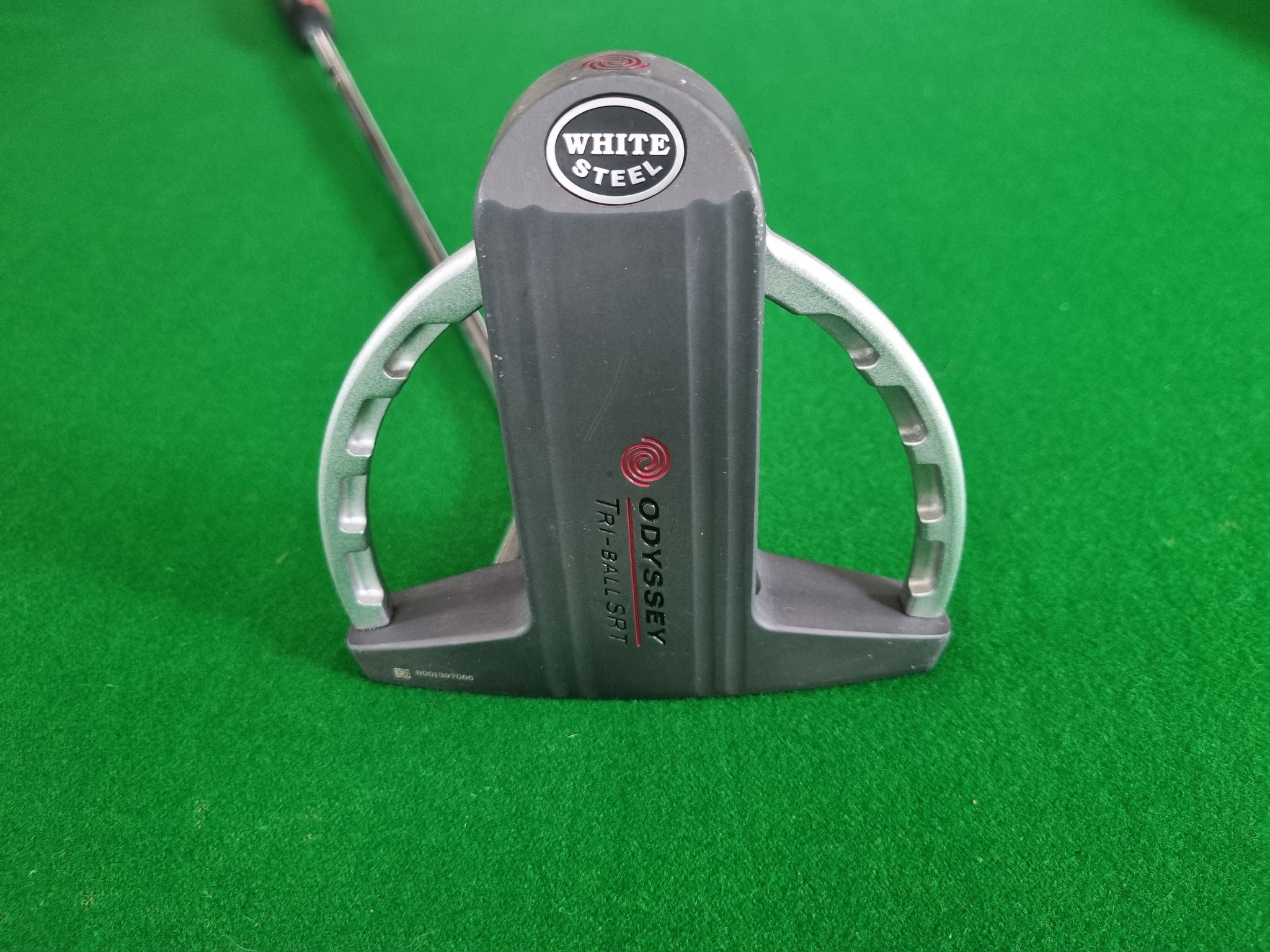 Odyssey White Steel Tri-Ball SRT Putter 35