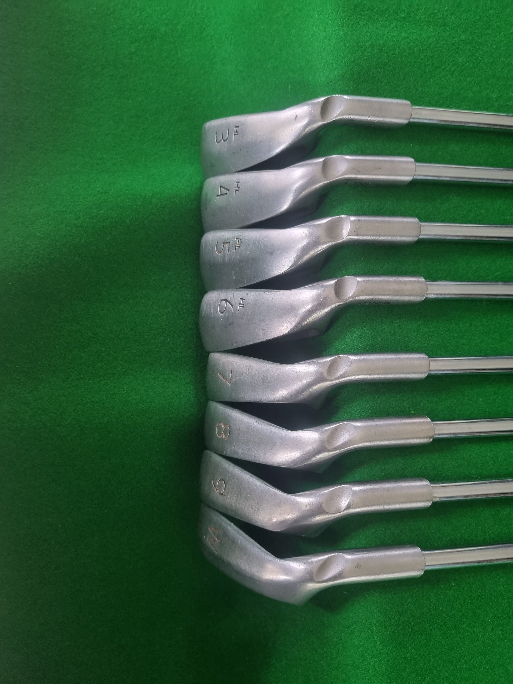 Lot De 3 Fers PING G2 Green Dot - N°6, 8, 9 - Shaft Régulier Acier - Occasion
