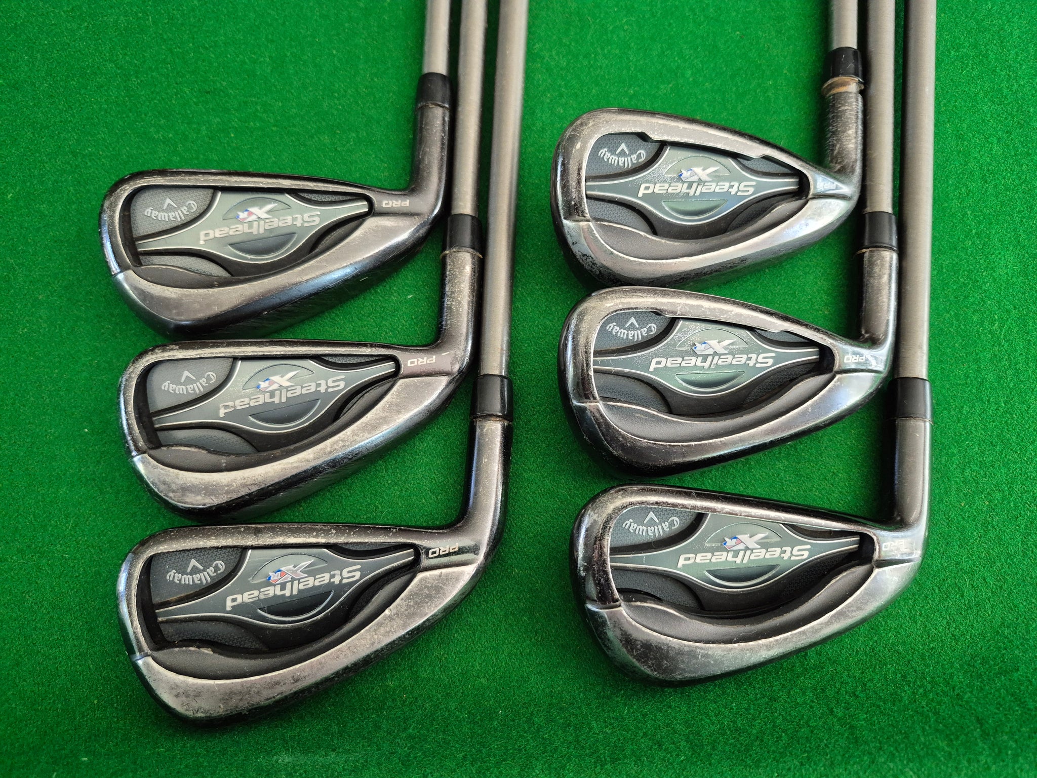 Callaway Steelhead XR Pro Irons LH 4 - 9 Stiff – Golfers Market