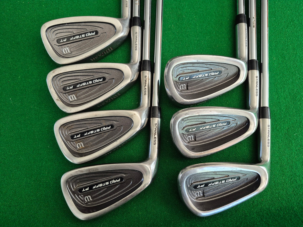 Wilson Pro Staff PT Irons 3 - PW (no 9 iron) LH Regular