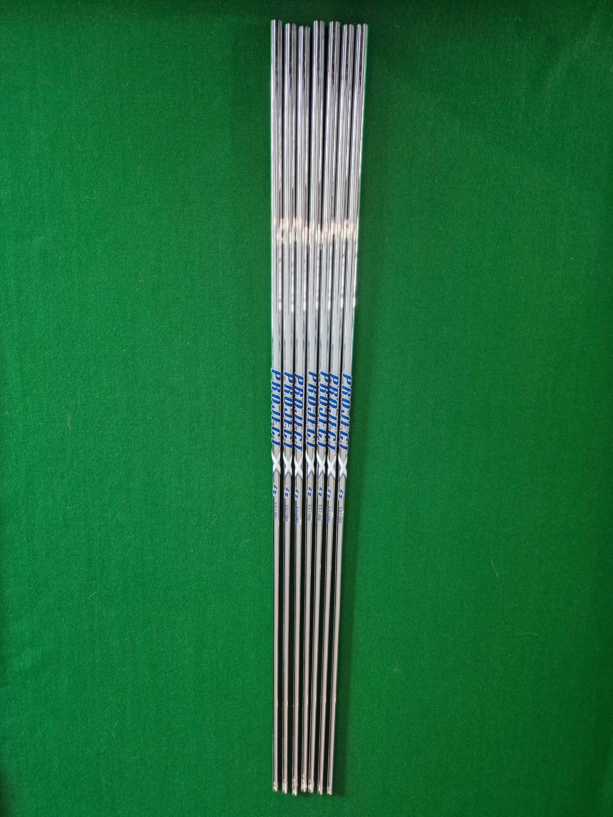 Project X LZ 5.5 Iron Steel Shafts Regular Plus - Set of 7 Shafts