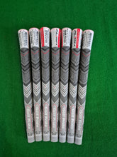 Load image into Gallery viewer, Golf Pride MCC Plus 4 Align Golf Grips - Grey - Standard size - Set of 7 grips - New
