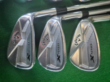 Load image into Gallery viewer, Callaway X Forged 2018 Irons 3 - PW (no 8 iron) Stiff
