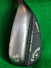 Load image into Gallery viewer, Callaway Mack Daddy 4 S Grind Lob Wedge 60° Stiff

