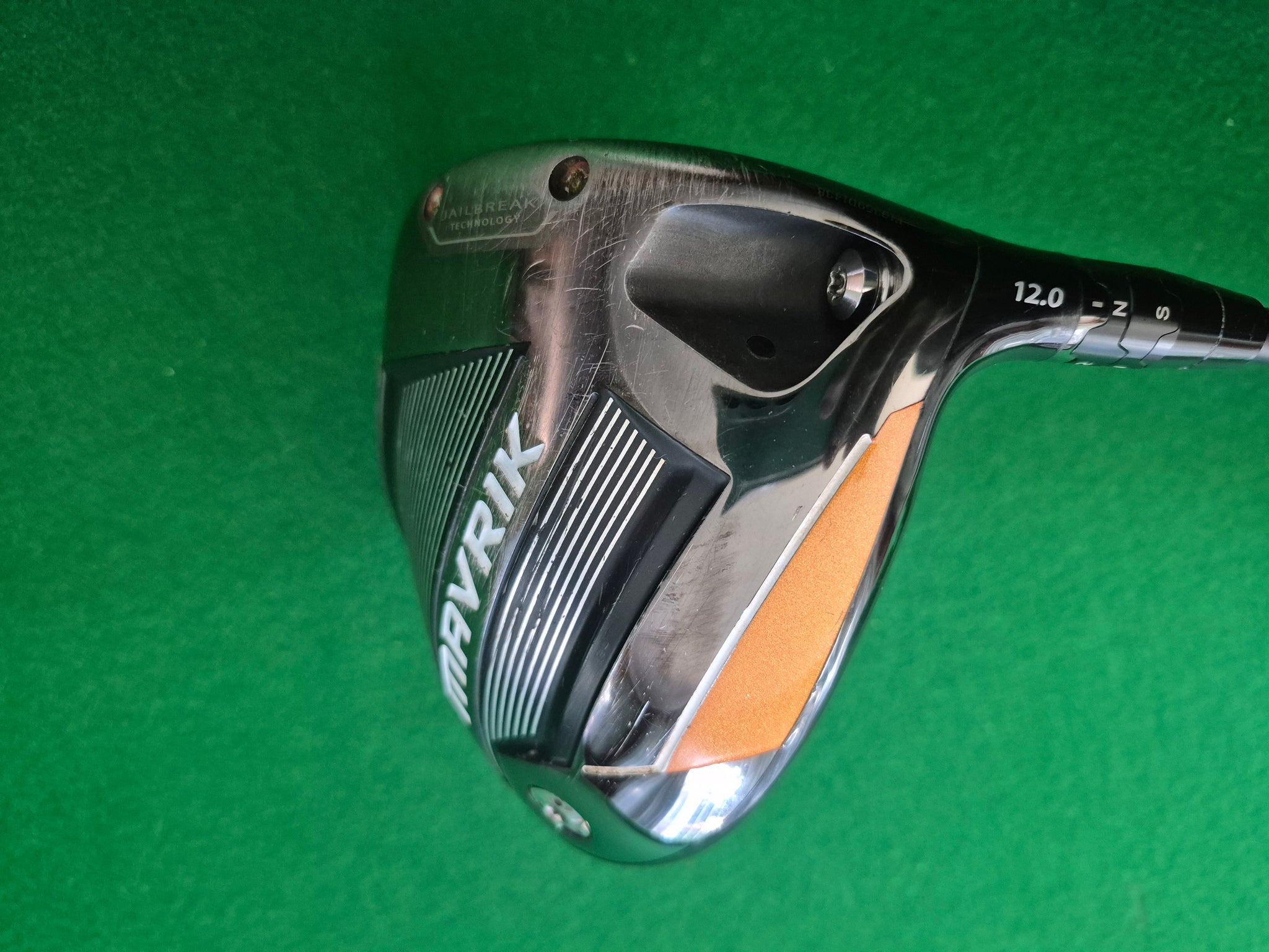 Callaway Mavrik Driver 12° Adjustable loft Stiff with Cover