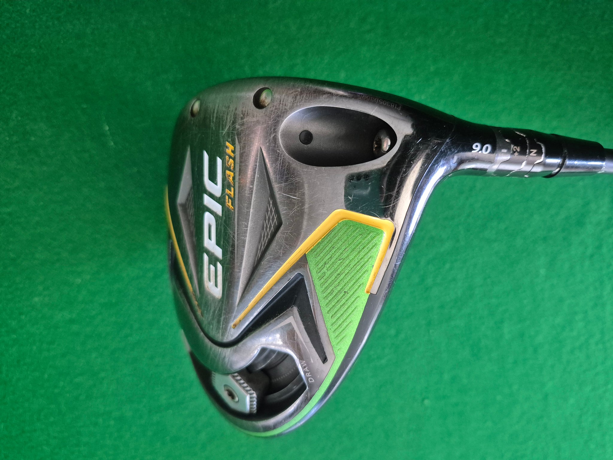 Callaway EPIC FLASH ドライバー⭐︎9.5° Callaway Epic Flash Driver 9° Adjustable loft Stiff with Cover