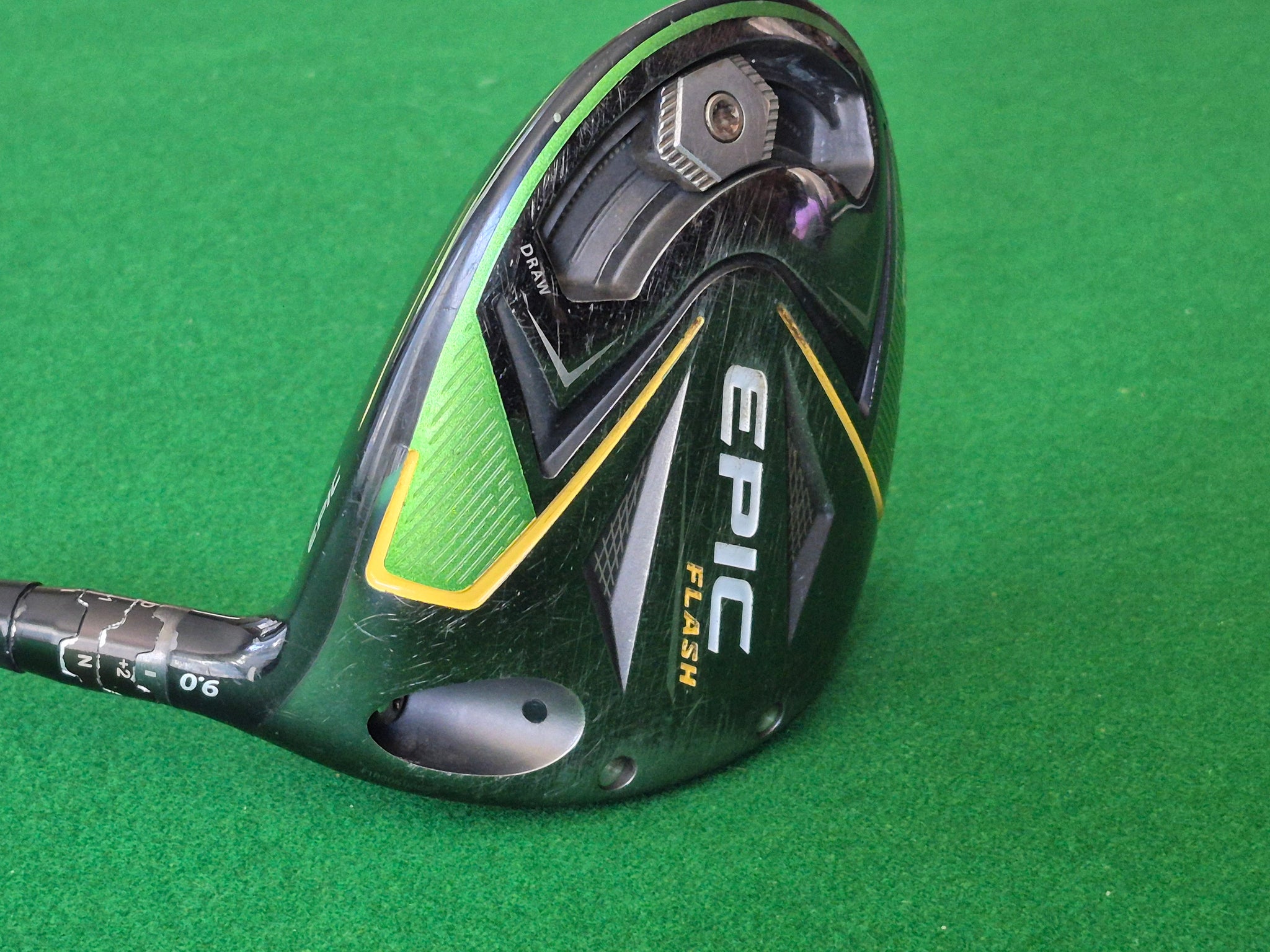 キャロウェイ Epicflash SZ 9° レフティ Callaway Epic Flash Driver 9° Adjustable loft Stiff with Cover