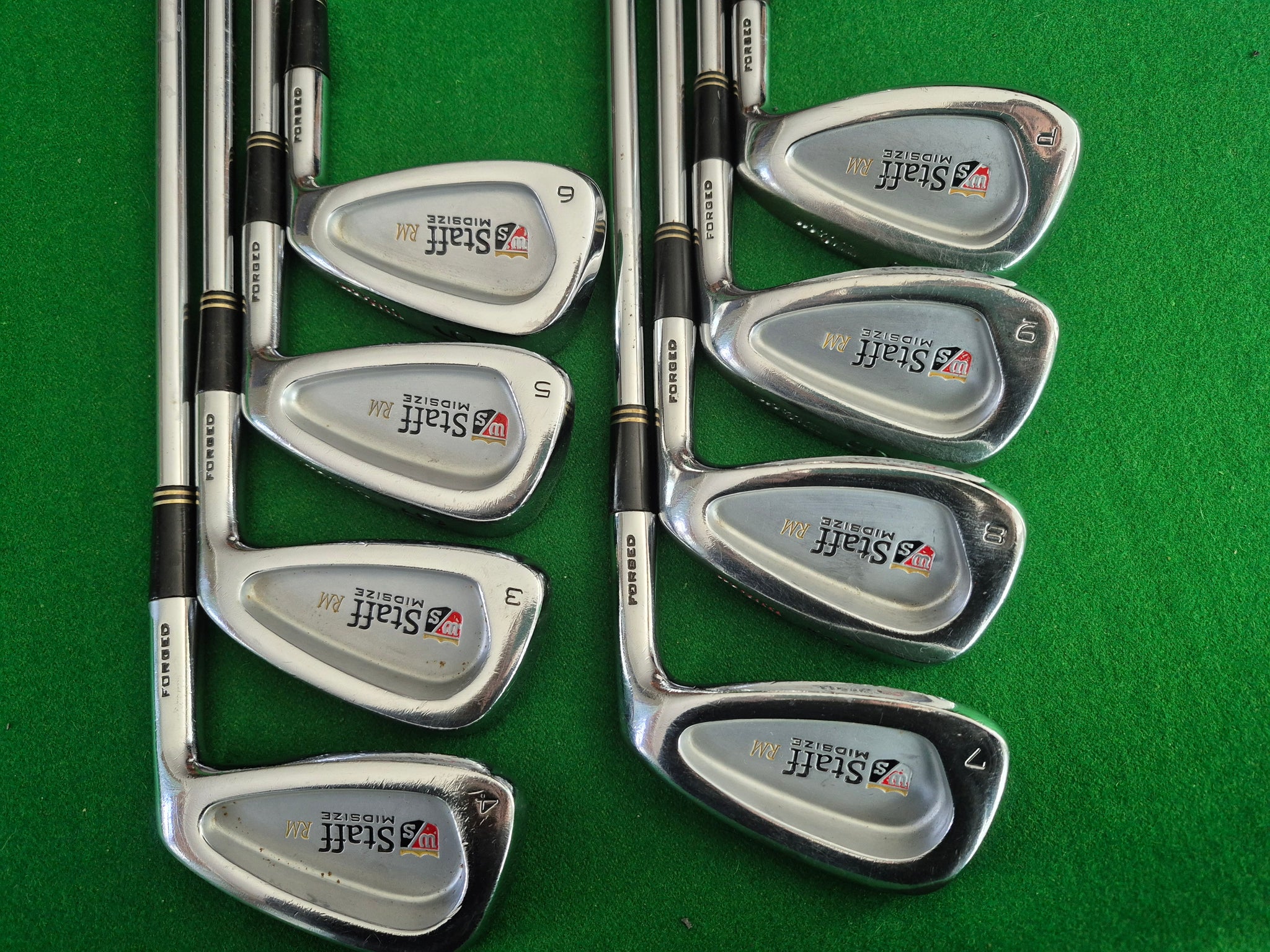 Wilson Staff RM Midsize Forged Irons PW Stiff – Golfers Market