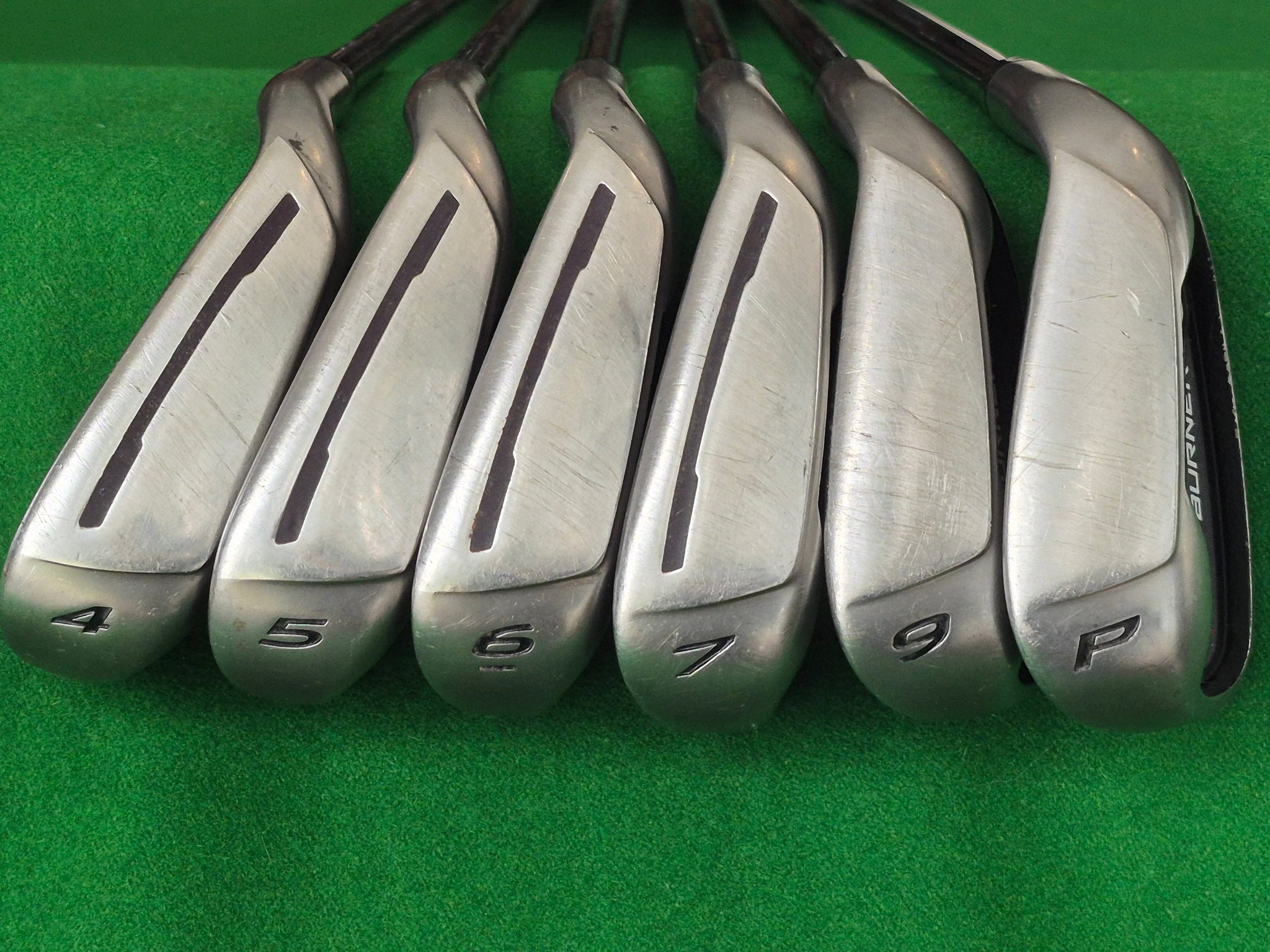 TaylorMade AeroBurner Irons 4 - PW (no 8 iron) Regular – Golfers