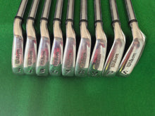 Load image into Gallery viewer, Wilson Fat Shaft Irons 3 - SW Regular with New Grips

