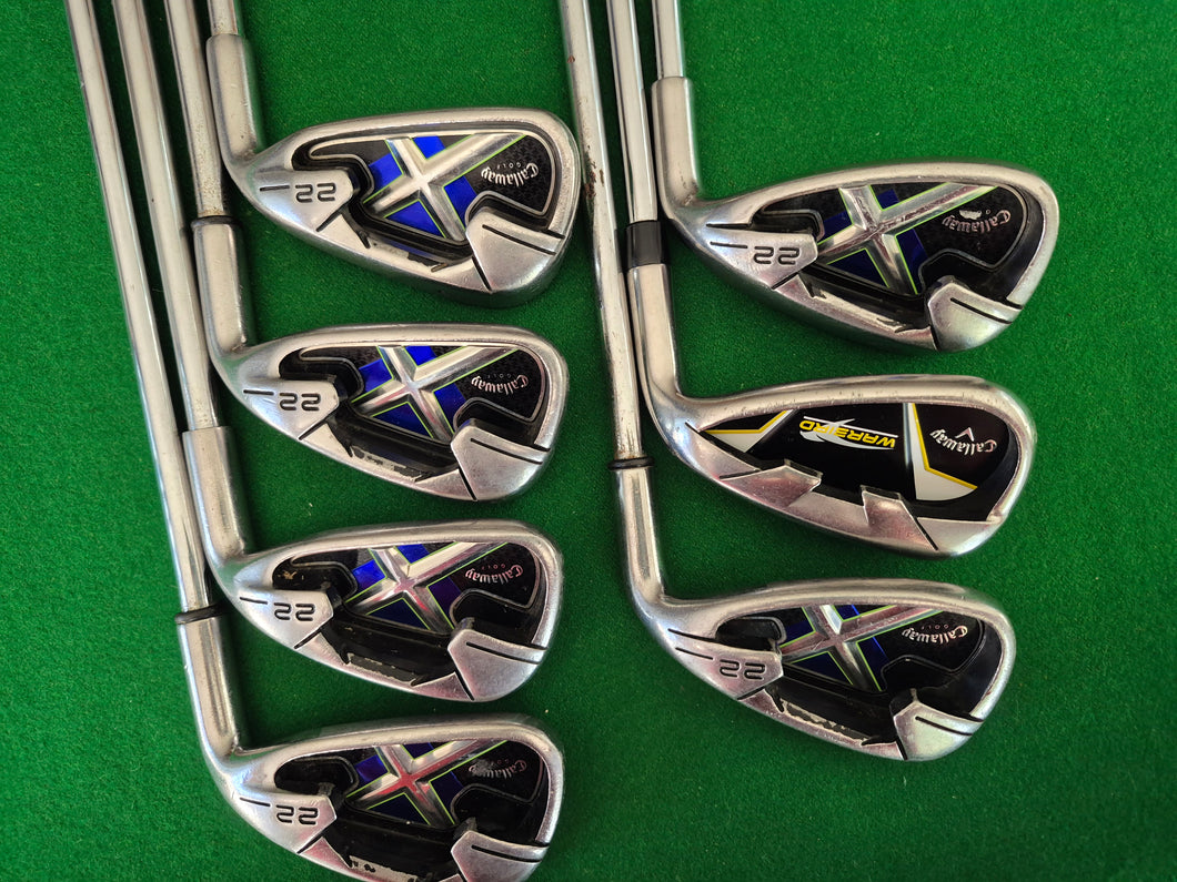 Callaway X22 Irons 4 - PW Regular