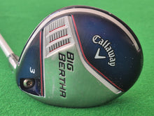 Load image into Gallery viewer, Callaway Big Bertha 3 Wood 15° Adjustable loft Stiff with Cover
