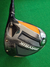 Load image into Gallery viewer, Callaway Mavrik Driver 9° Adjustable loft Extra Stiff with Cover and New Grip
