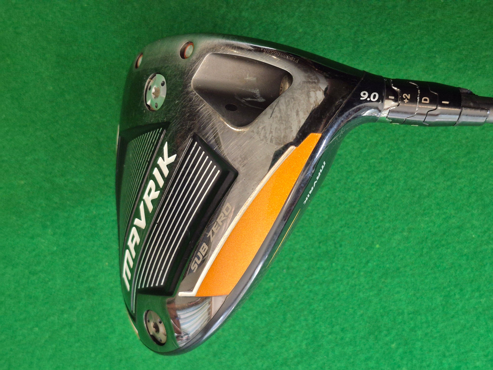 Callaway Mavrik Sub Zero Driver 9° Adjustable loft Stiff with