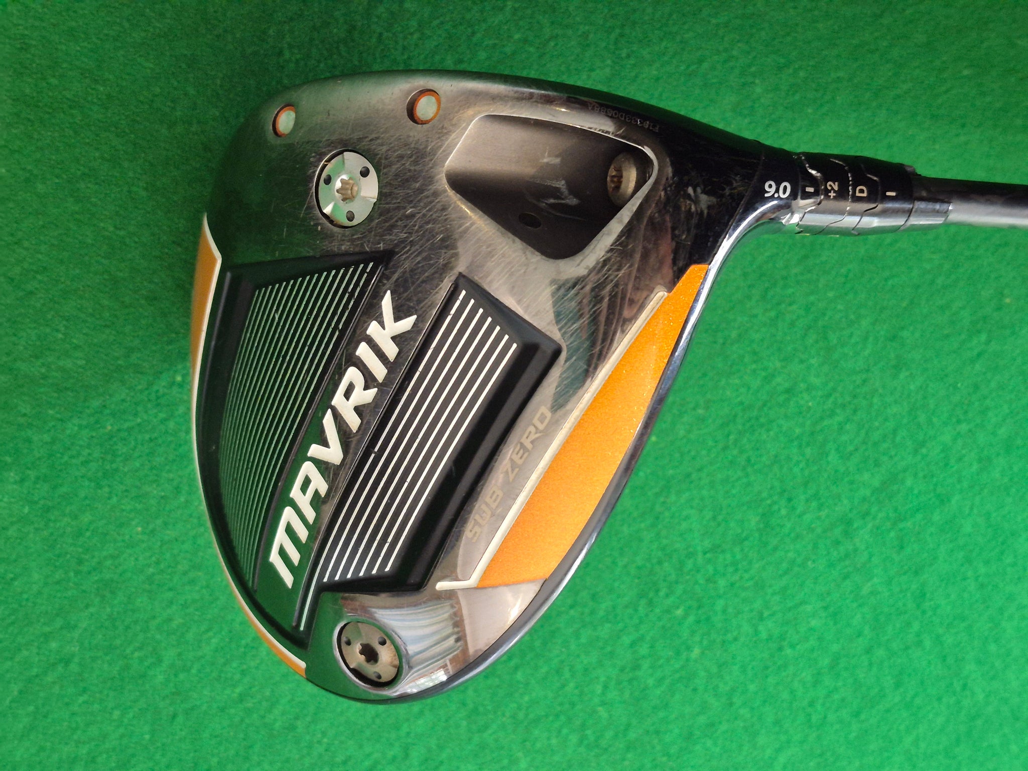MAVRIK SUB ZERO ドライバーヘッド　9° Callaway Mavrik Sub Zero Driver 9° Adjustable loft Stiff with