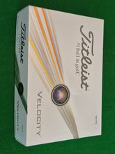 Load image into Gallery viewer, New Titleist Velocity Golf Balls - 12 balls per Pack - Brand New

