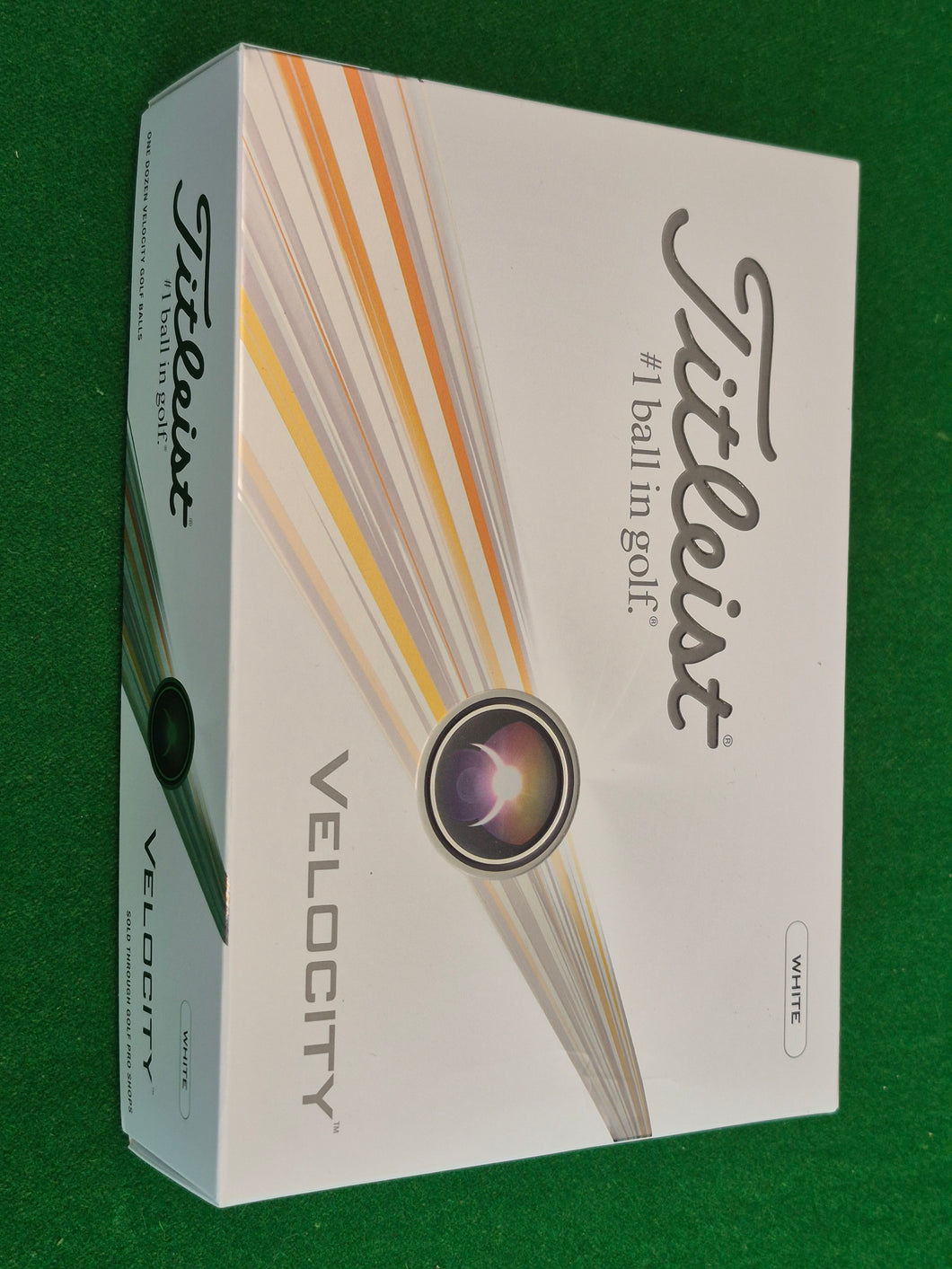 New Titleist Velocity Golf Balls - 12 balls per Pack - Brand New