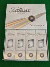Load image into Gallery viewer, New Titleist Velocity Golf Balls - 12 balls per Pack - Brand New
