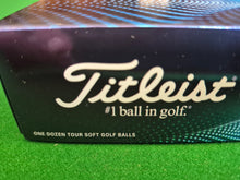 Load image into Gallery viewer, New Titleist Tour Soft Golf Balls - 12 balls per Pack - Brand New

