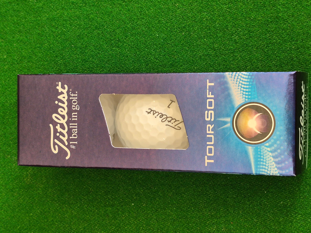 New Titleist Tour Soft Golf Balls - 3 balls per Sleeve - Brand New