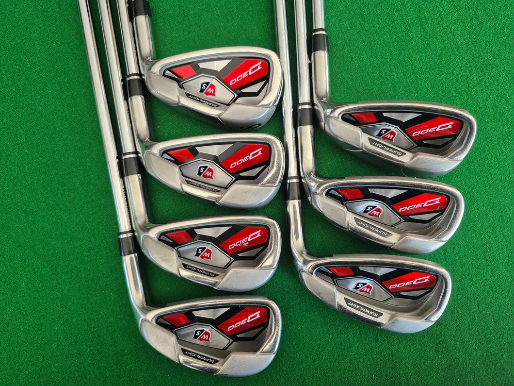 Wilson Staff D300 Irons 5 - SW Uniflex