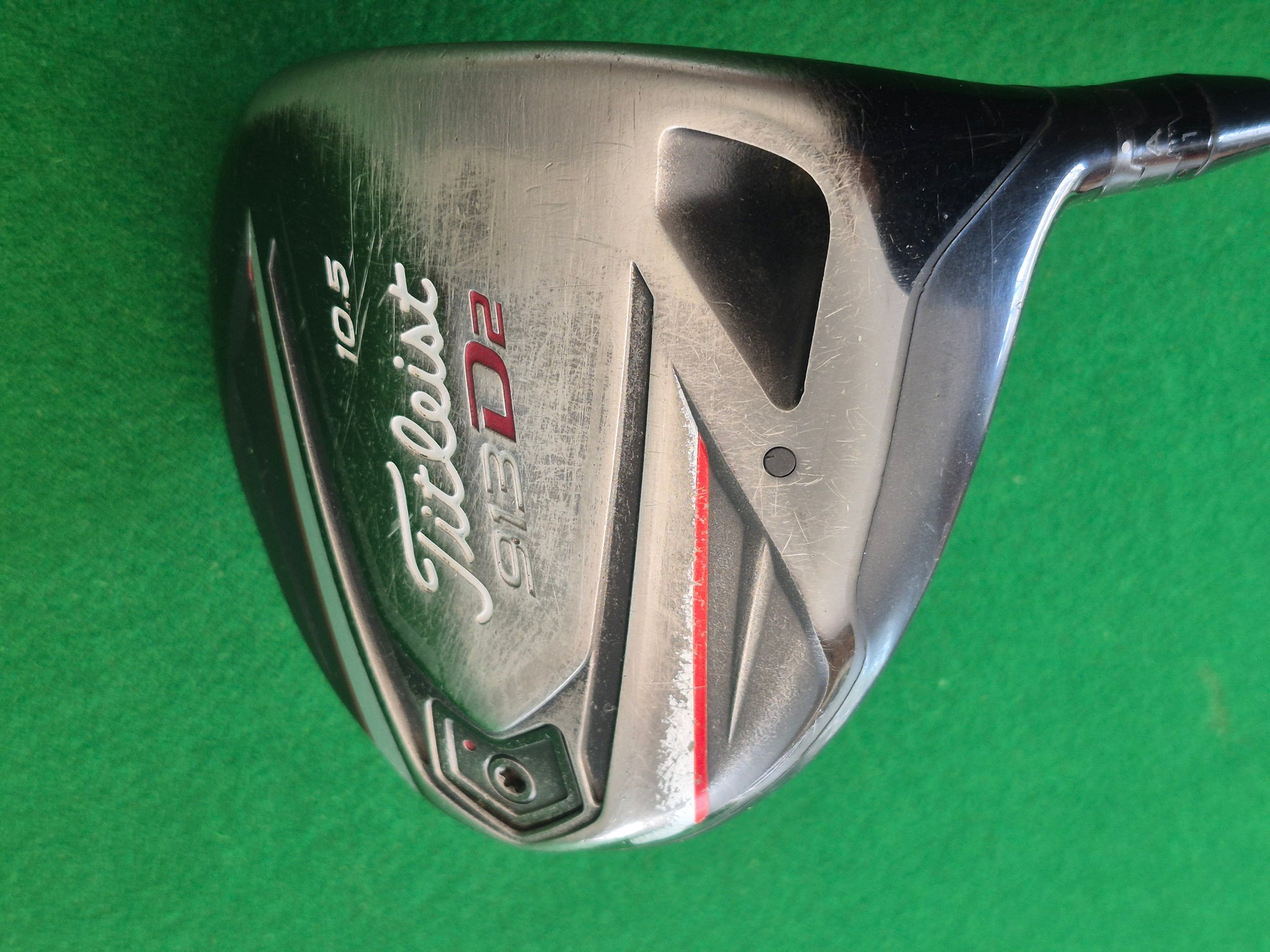 Titleist 913 D2 10.5°& Fd 13.5° 2本セット Titleist 913D2 Driver 10.5° Adjustable loft Regular with Cover