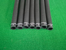 Load image into Gallery viewer, New Golf Club Grips - Black - Standard size - Set of 7 grips - New
