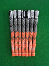 Load image into Gallery viewer, New Golf Pride MCC Plus 4 Golf Grips - Orange - Standard - Set of 7 grips - New

