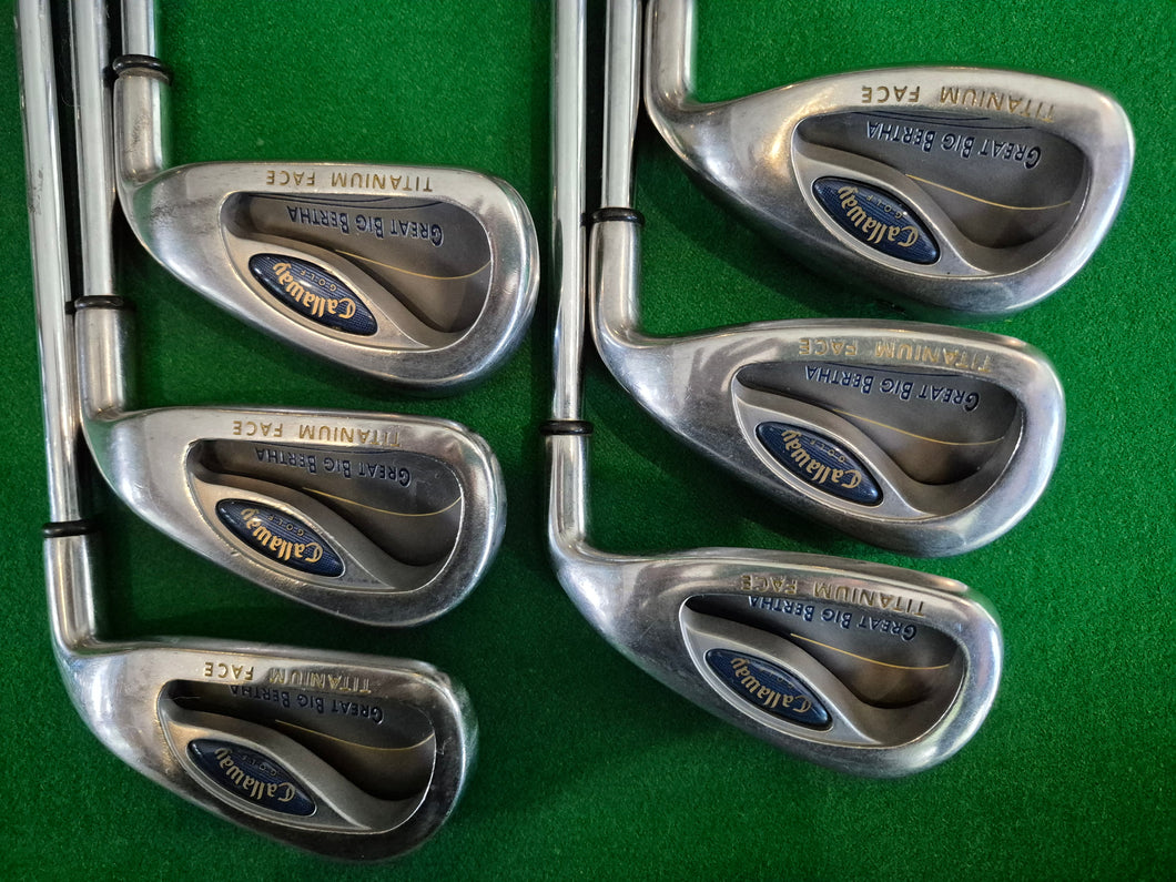 Callaway Great Big Bertha Irons 5 - PW Regular