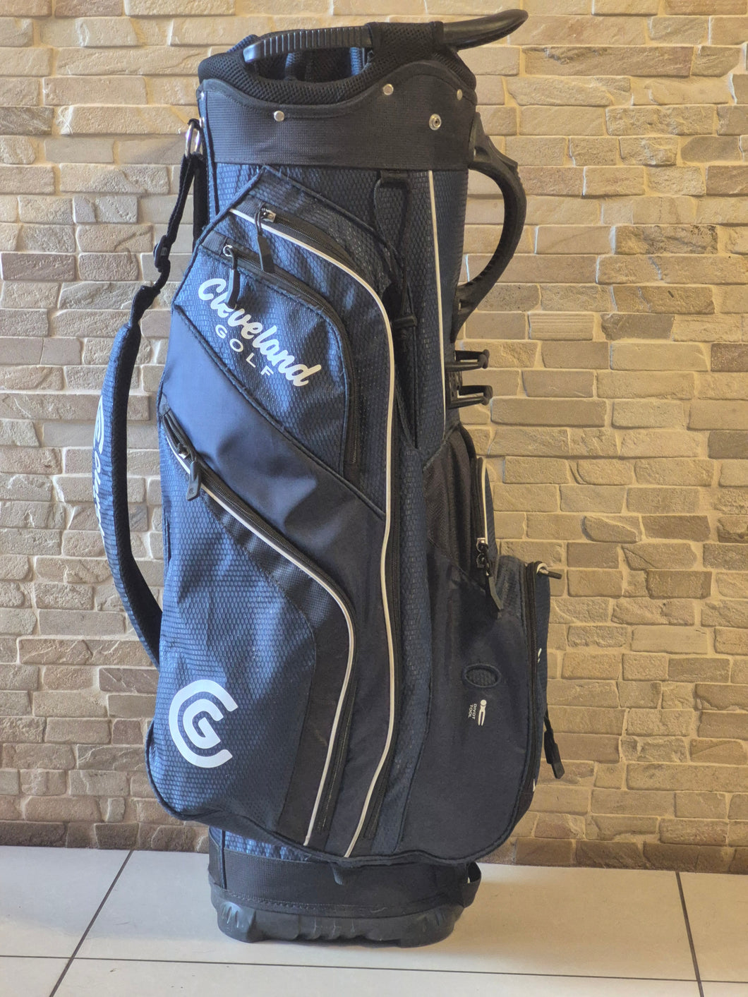 Cleveland Golf Cart Bag with 14-Way Divider and Rain Cover