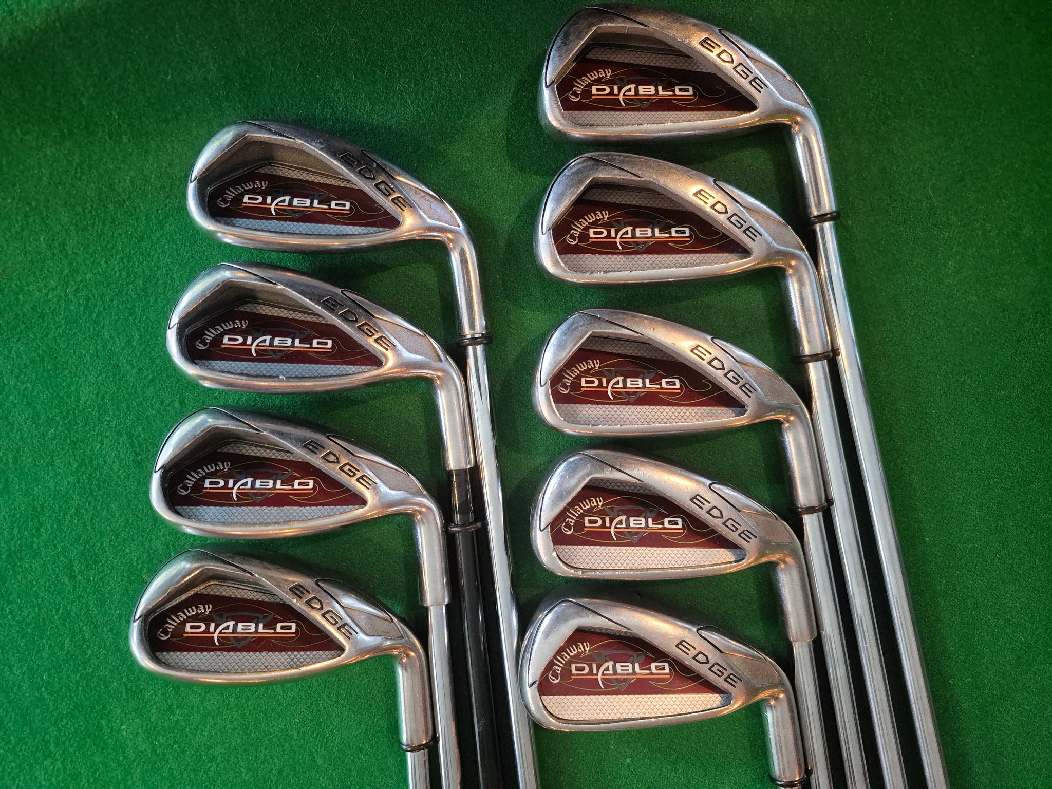 Callaway Diablo Edge Irons 3 - SW Regular – Golfers Market
