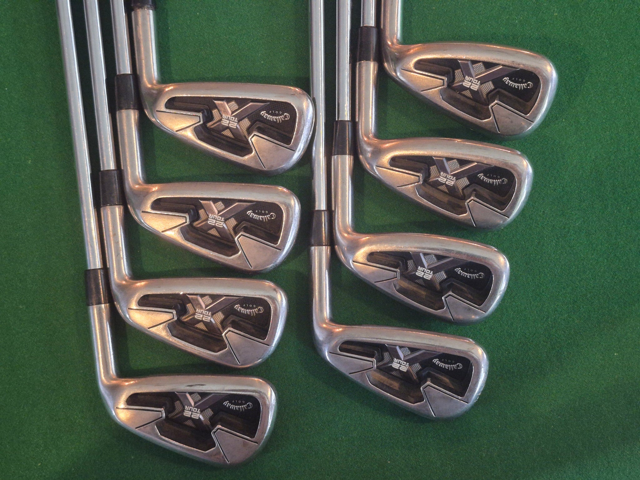 Callaway X22 Tour Irons 3 - PW Stiff – Golfers Market