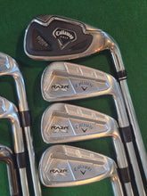 Load image into Gallery viewer, Callaway RAZR X Irons 4 - SW (no 7 Iron) Stiff
