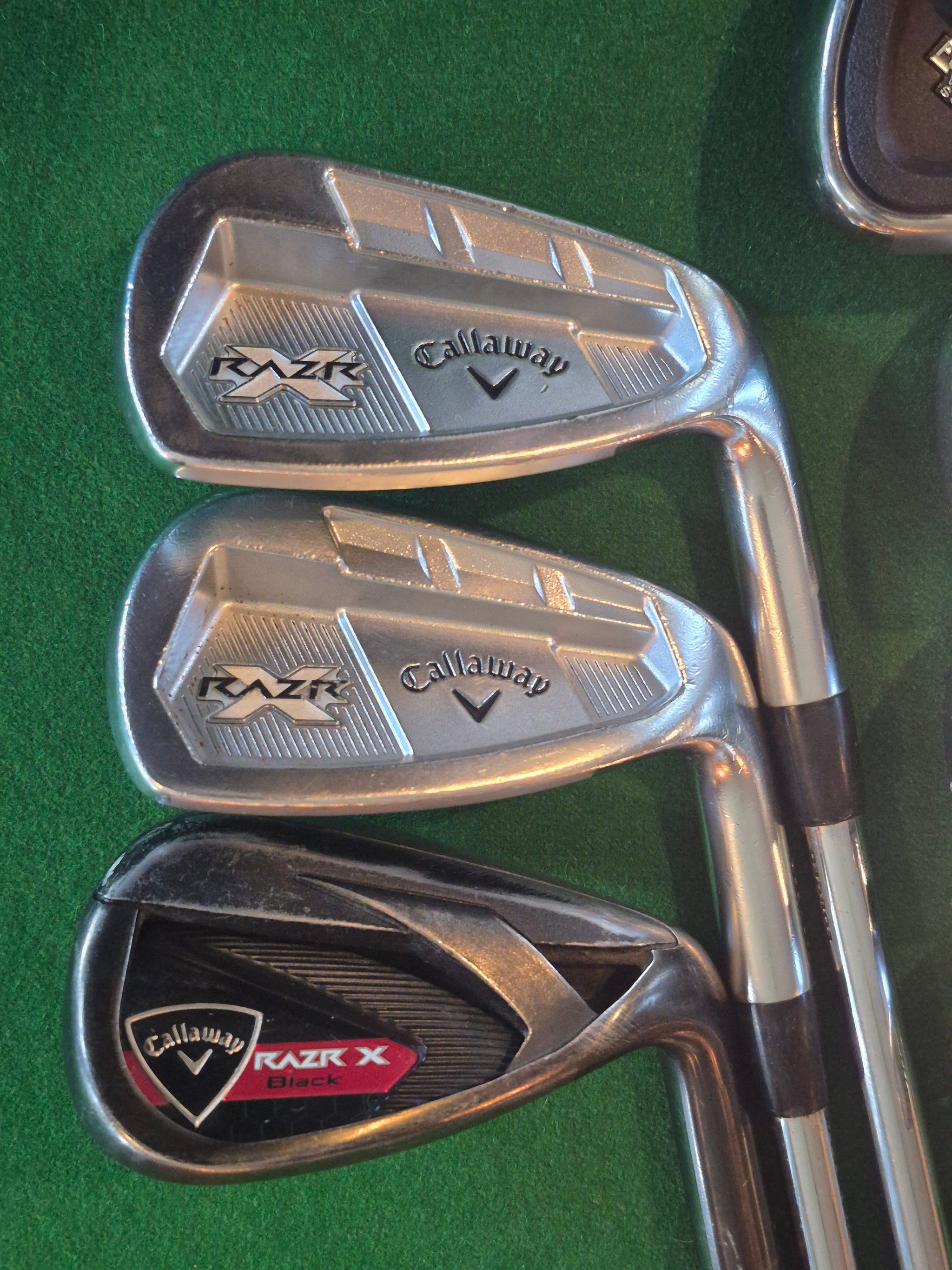 Callaway RAZR X Irons 4 - SW (no 7 Iron) Stiff – Golfers Market
